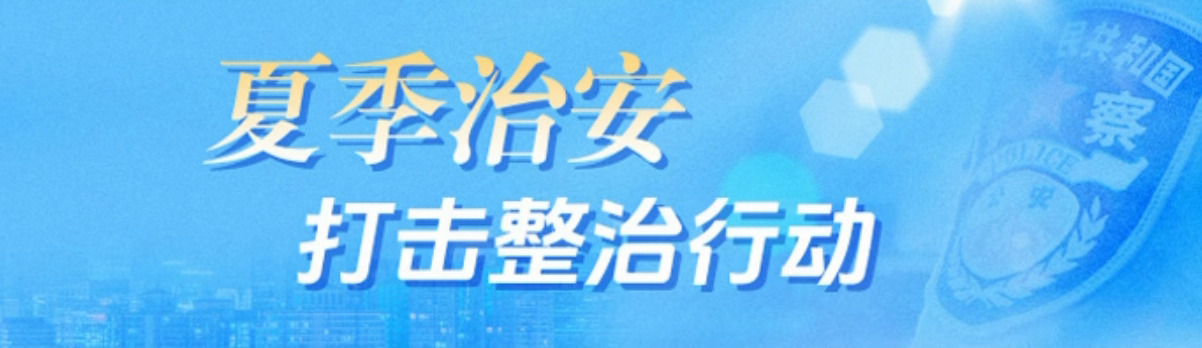 夏季治安 打击整治行动